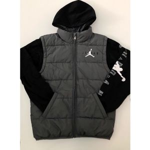 Boys Jordan Hoodie Vest